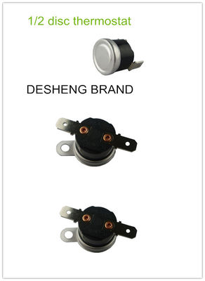 China Mini KSD301 termostato entalhe térmico do disco de 16A/250V 1/2 para o fogão, máquina de lavar louça fornecedor